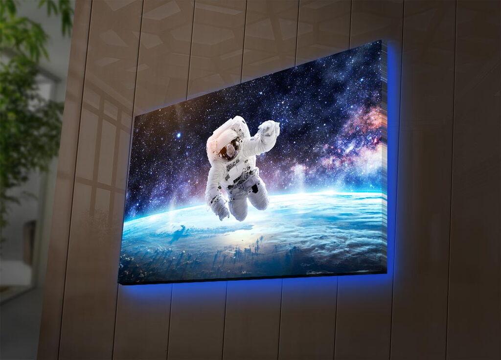 Zidna slika sa LED osvjetljenjem NASA-003, 45x70 cm