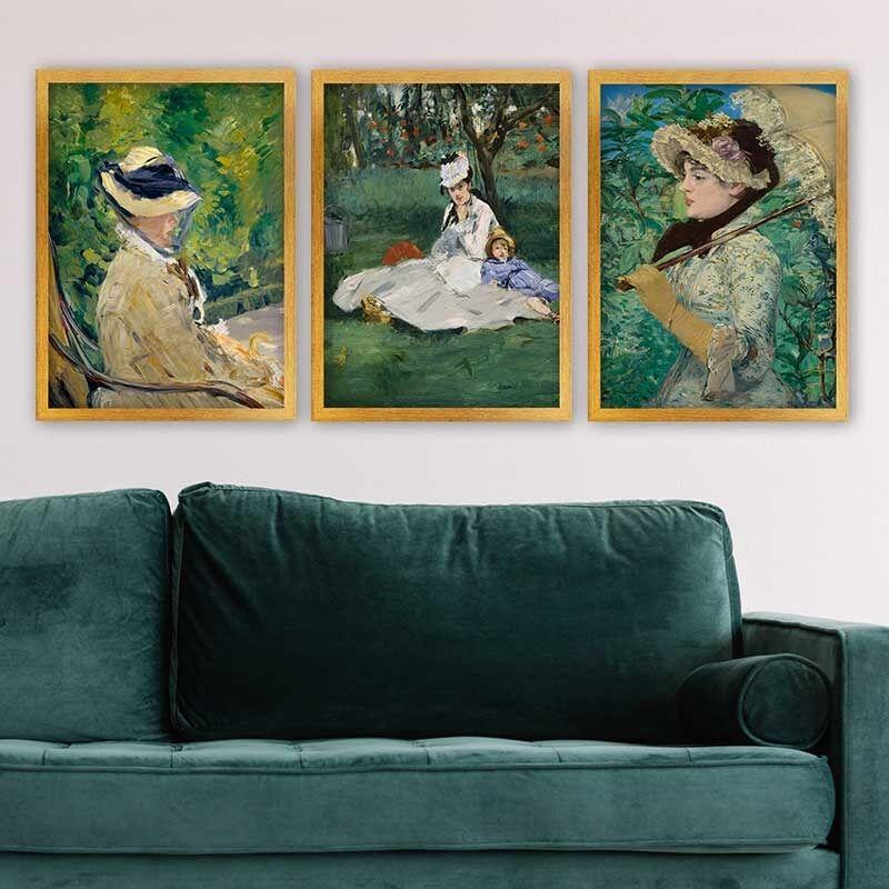 Wallity Set uramljenih slika 3AC_UN145358, 3 dijela