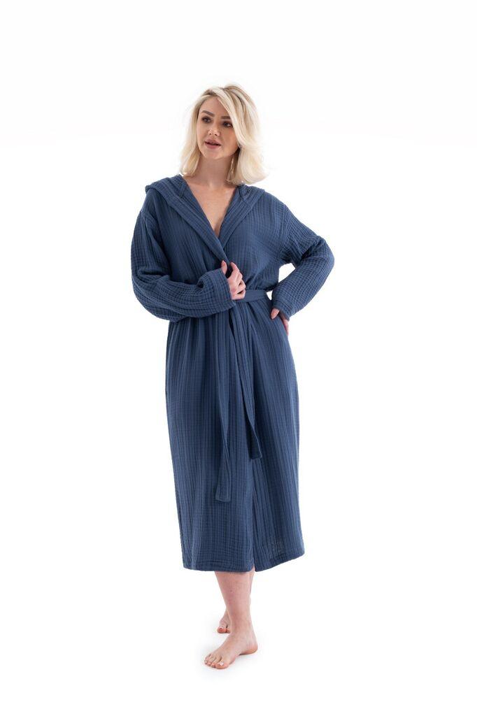 L'essentiel Maison Bademantil Muslin, plava