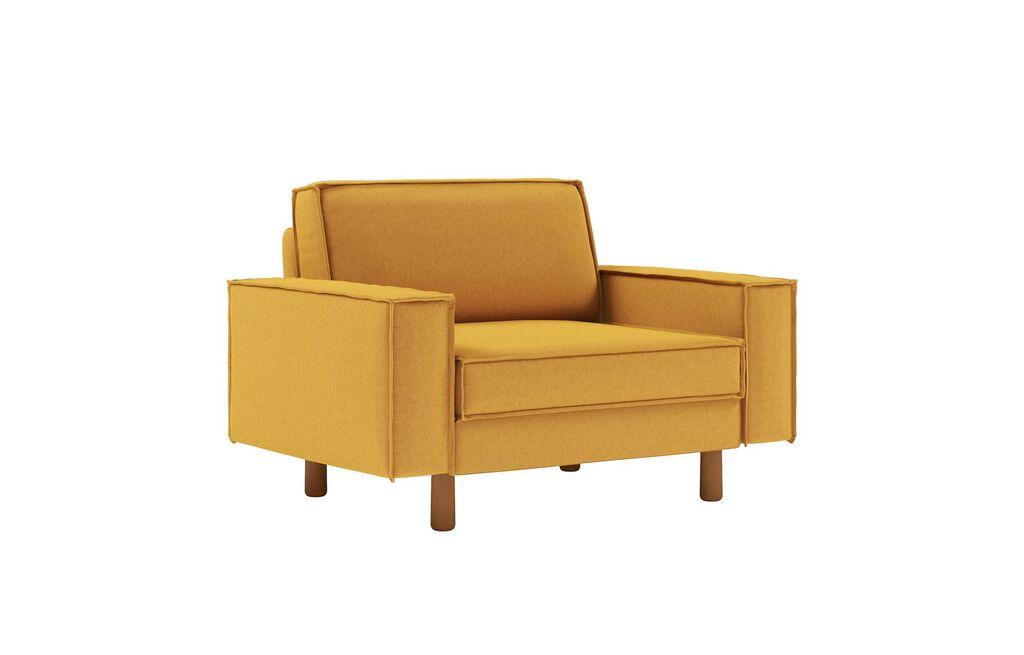 Atelier del Sofa Fotelja Sparrow Dvosjed, oker
