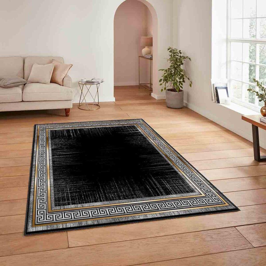 Conceptum Hypnose tepih HM-CRP25-28, pravougaoni, 120 x 180 cm, crni