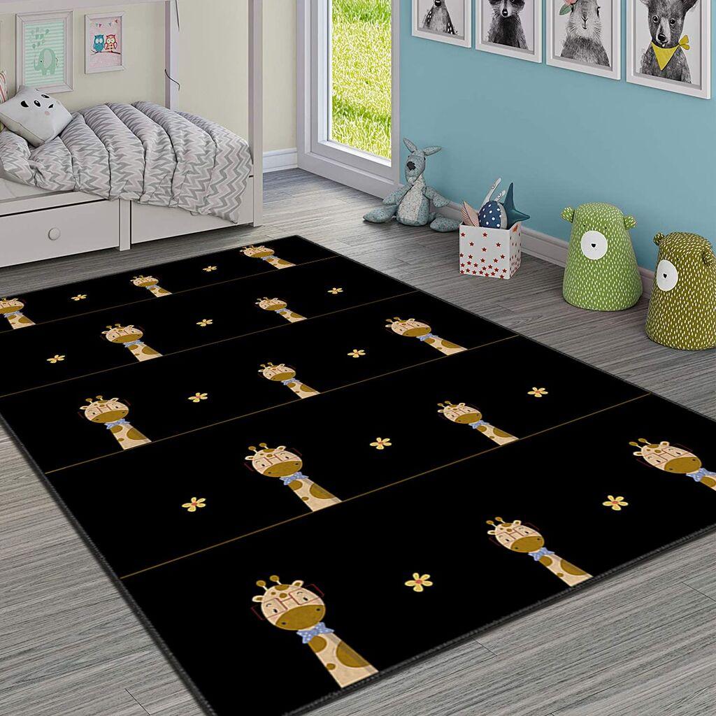 Conceptum Hypnose tepih Hmi Kdc-110, pravougaoni, 140 x 220 cm, crni