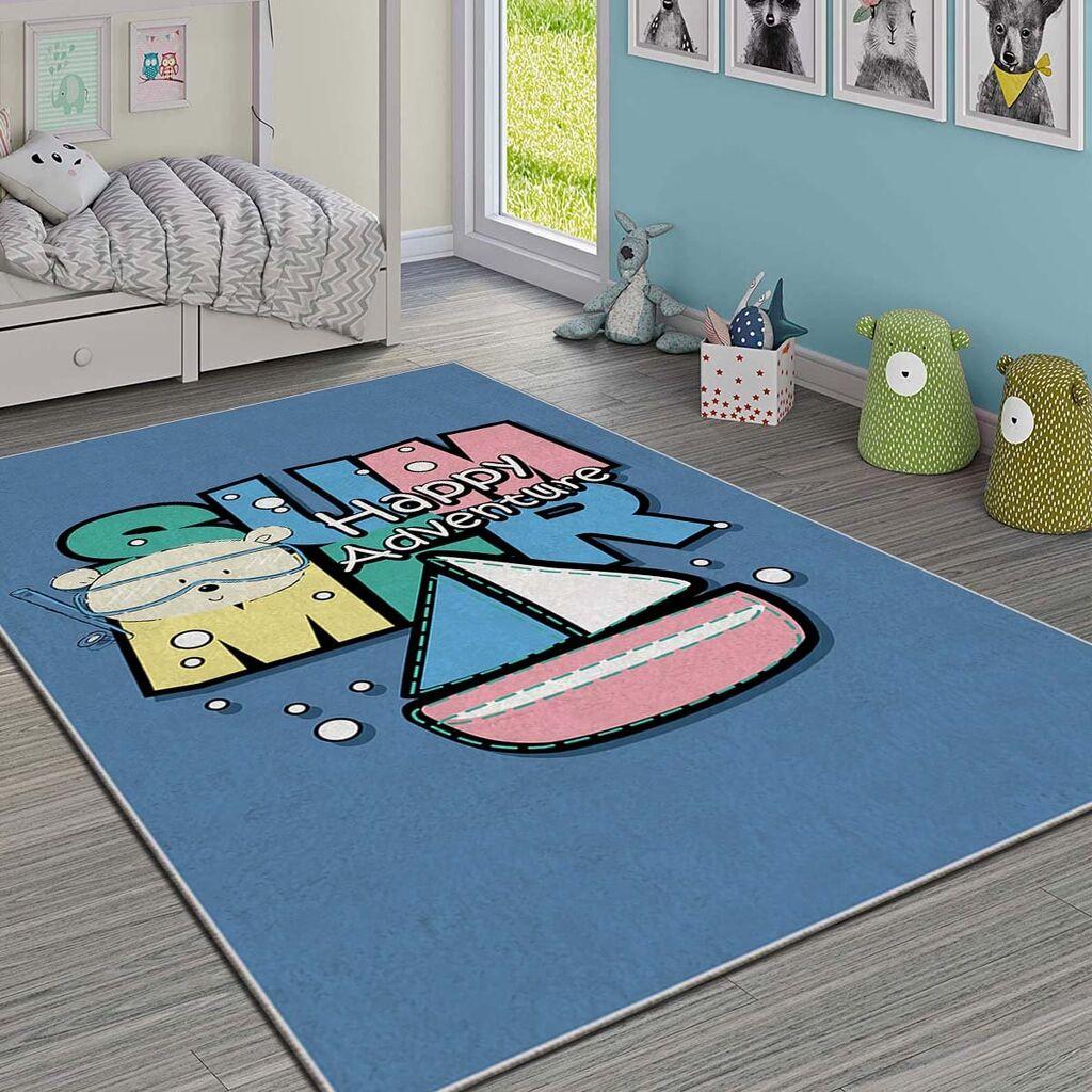 Conceptum Hypnose tepih Hmi Kdc-93, pravougaoni, 160 x 230 cm, plavi