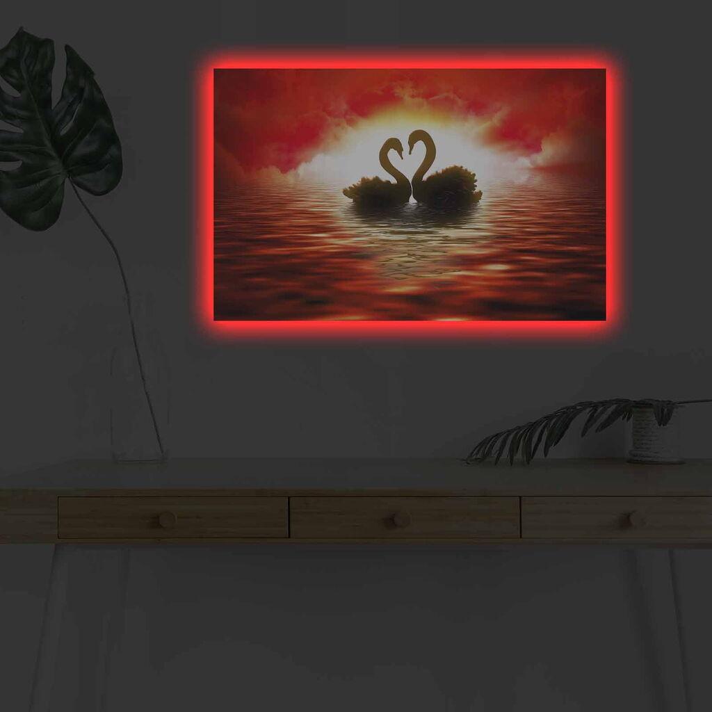 Zidna slika sa LED osvjetljenjem 4570DHDACT-143, 45x70 cm