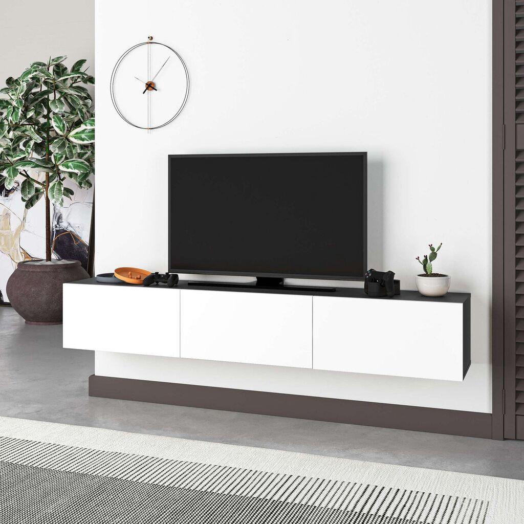 Hanah Kućna TV komoda Francy 180, 180x30x30 cm, Bijela