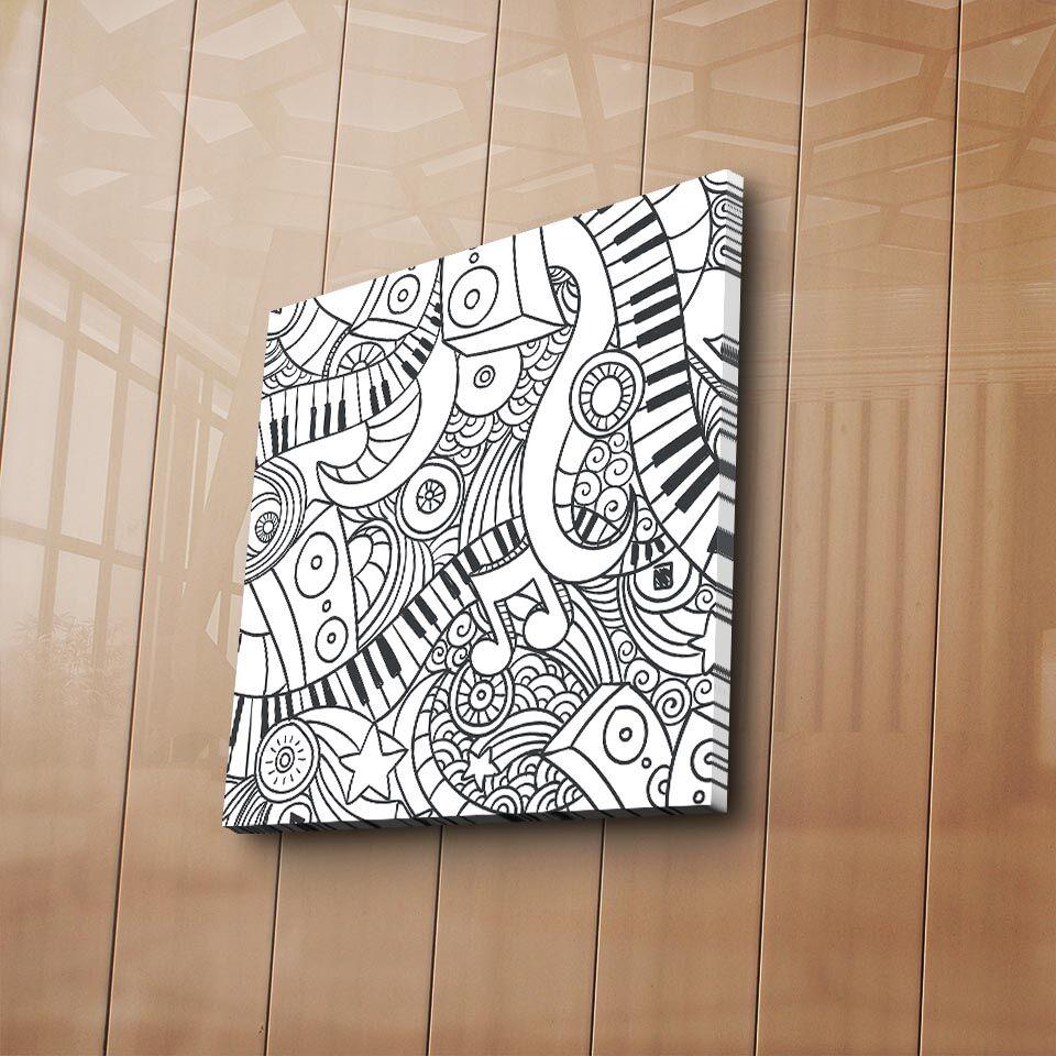 Zidna slika BOYA-01, 45x45 cm