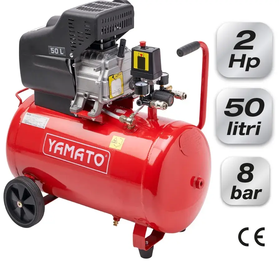 Maurer Kompresor 8Bar 1.5kW, 206/min, 50l