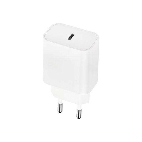 Maxlife  Adapter  MXTC-06 PD QC charger 1x USB-C 20W white OEM0101137