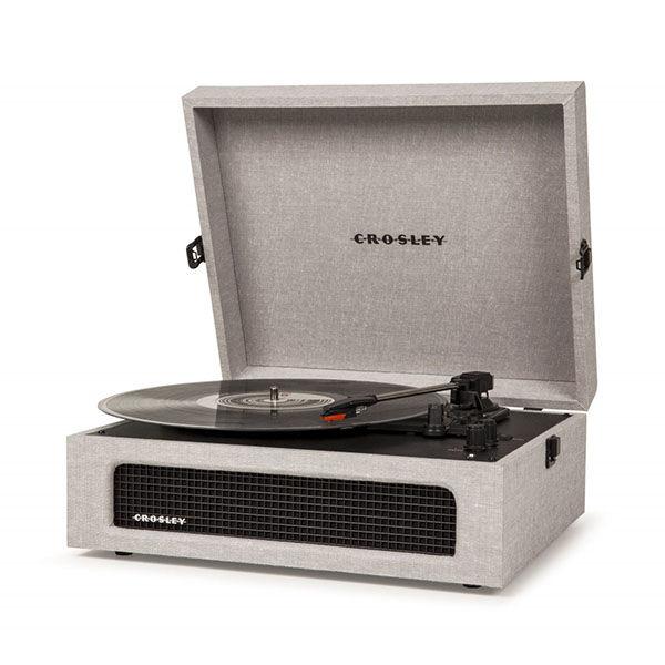 Crosley Gramofon  Voyager CR8017B-GY Bluetooth (Gray)
