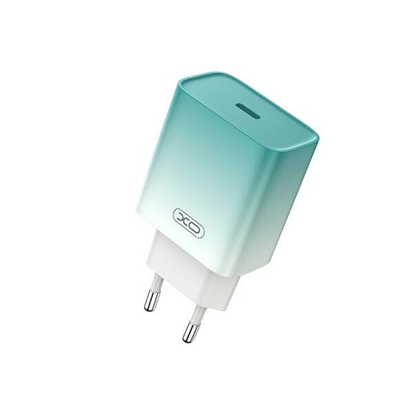 XO Punjač zidni  CE18 PD 30W 1x USB-C blue-white GSM176790
