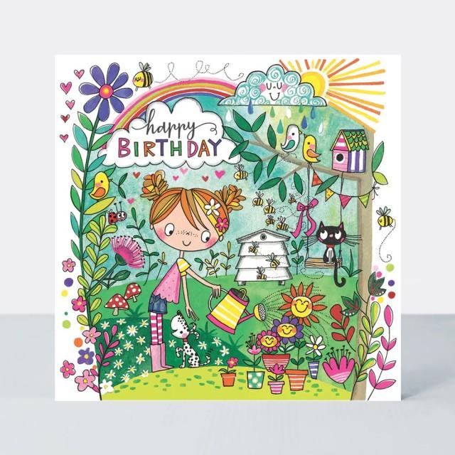 Rachel Ellen Čestitka Puzla - Čestitka Puzla - Happy Birthday Little Gardener