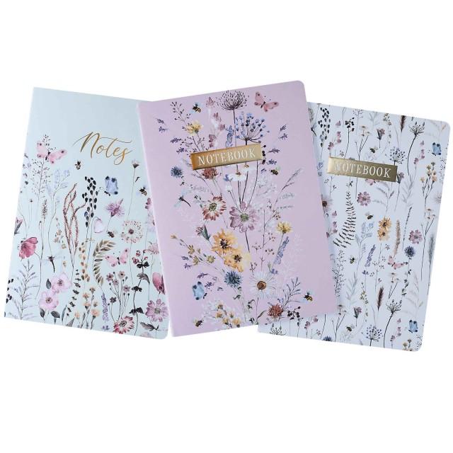 Violet Vio Set 3 Sveske A4 Wild Meadow