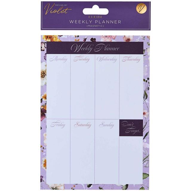 Violet Vio Sedmični Planer Fleur
