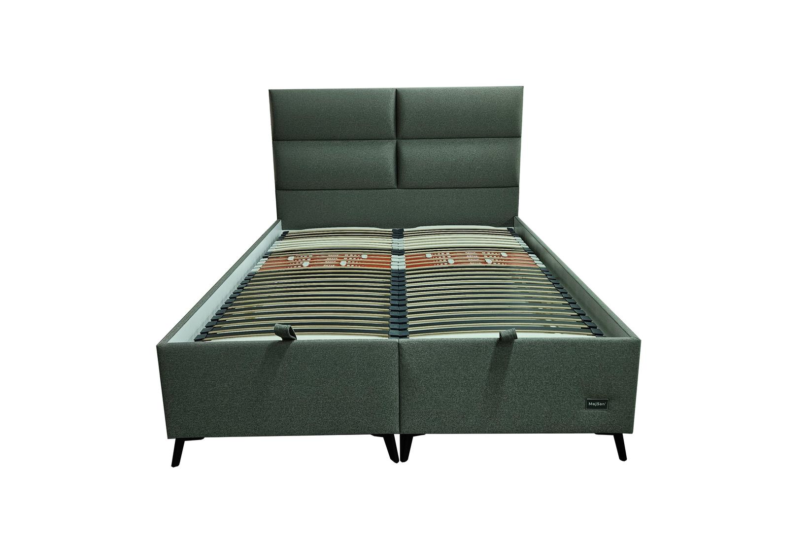 Krevet Ms Cruz 200*180 /Stof 9502/ Sivi