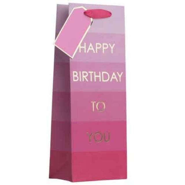 Violet Vio Kesa Za Flašu Brithday Pink