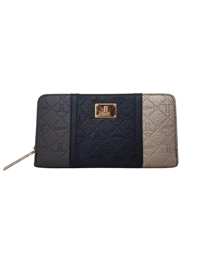 Lancetti Ženski novčanik 512-67 Ale, Braon-crni