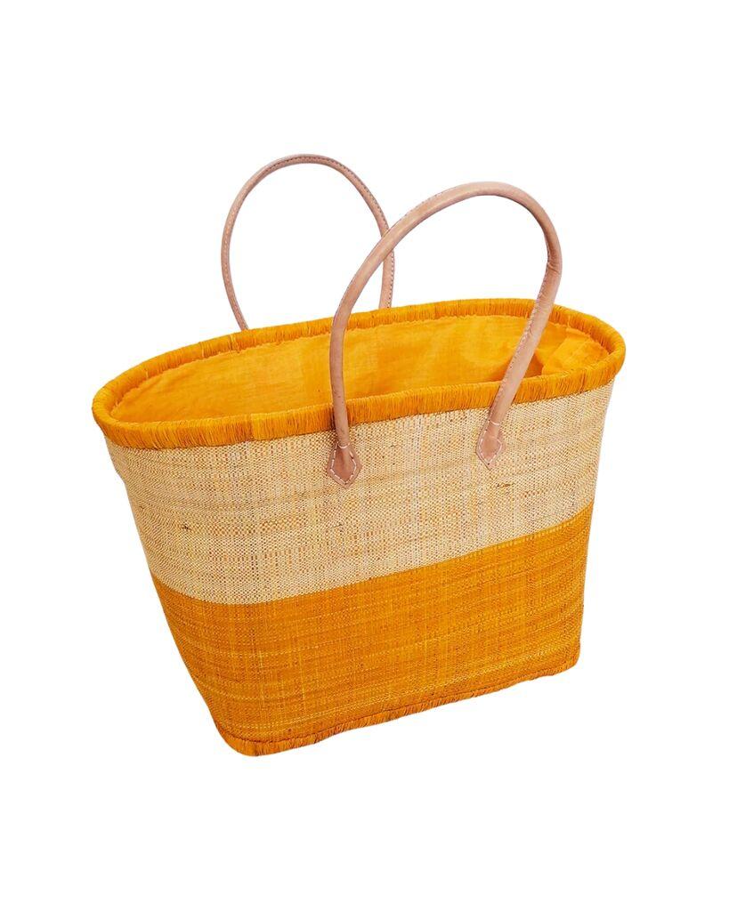 Ženska torba za plažu Ivato Gm, Bež-žuta