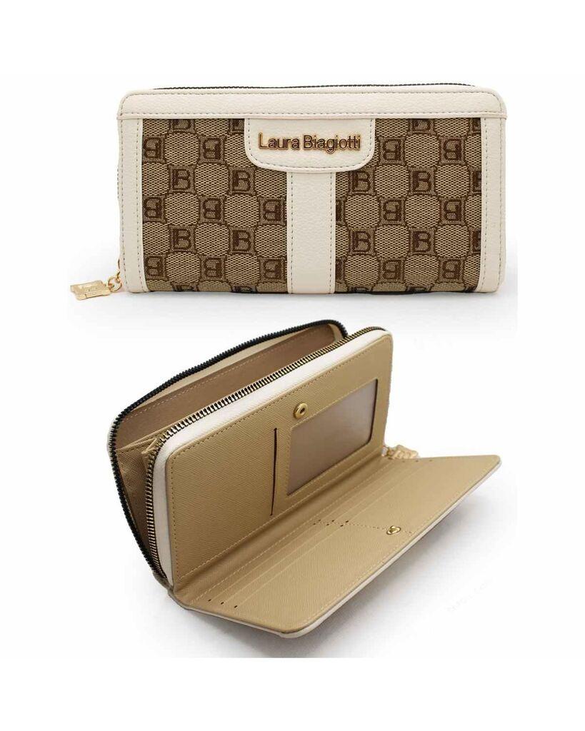 Laura Biagiotti Ženski novčanik 504-67 Delray, Krem