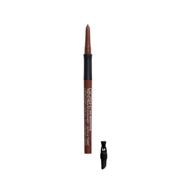 Gosh Olovka za oči Matte Eye Liner, 03 Brownie