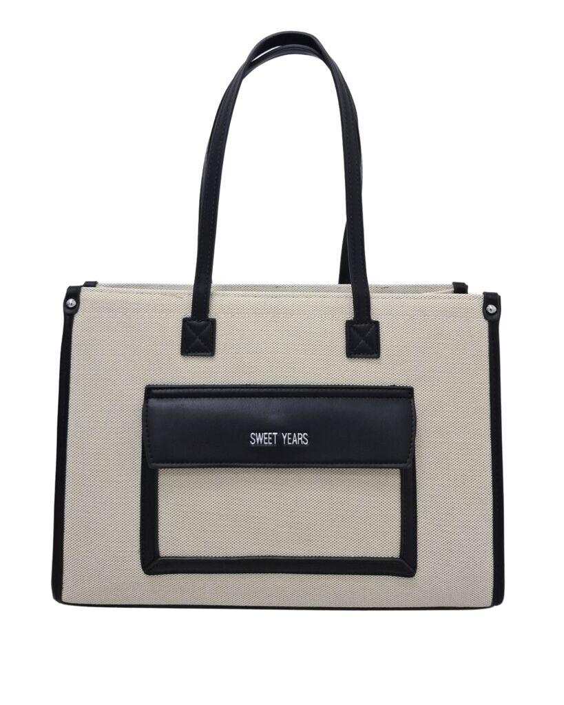 Sweet years Ženska torba 886 3, Bež-crna