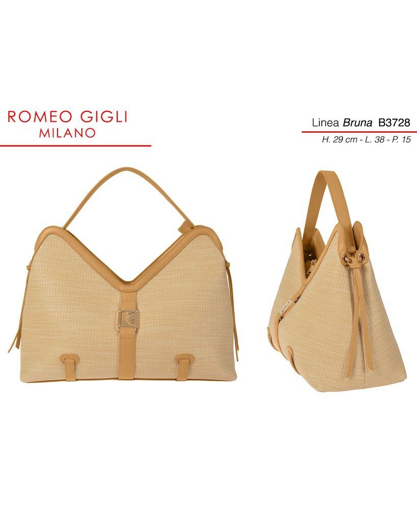 Romeo Gigli Ženska torba Bruna B3728, Bež