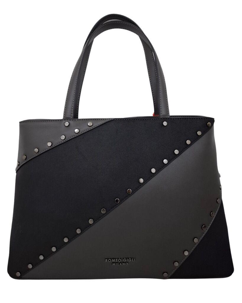 Romeo Gigli Ženska torba Dolly Milano B4139, Crno-siva