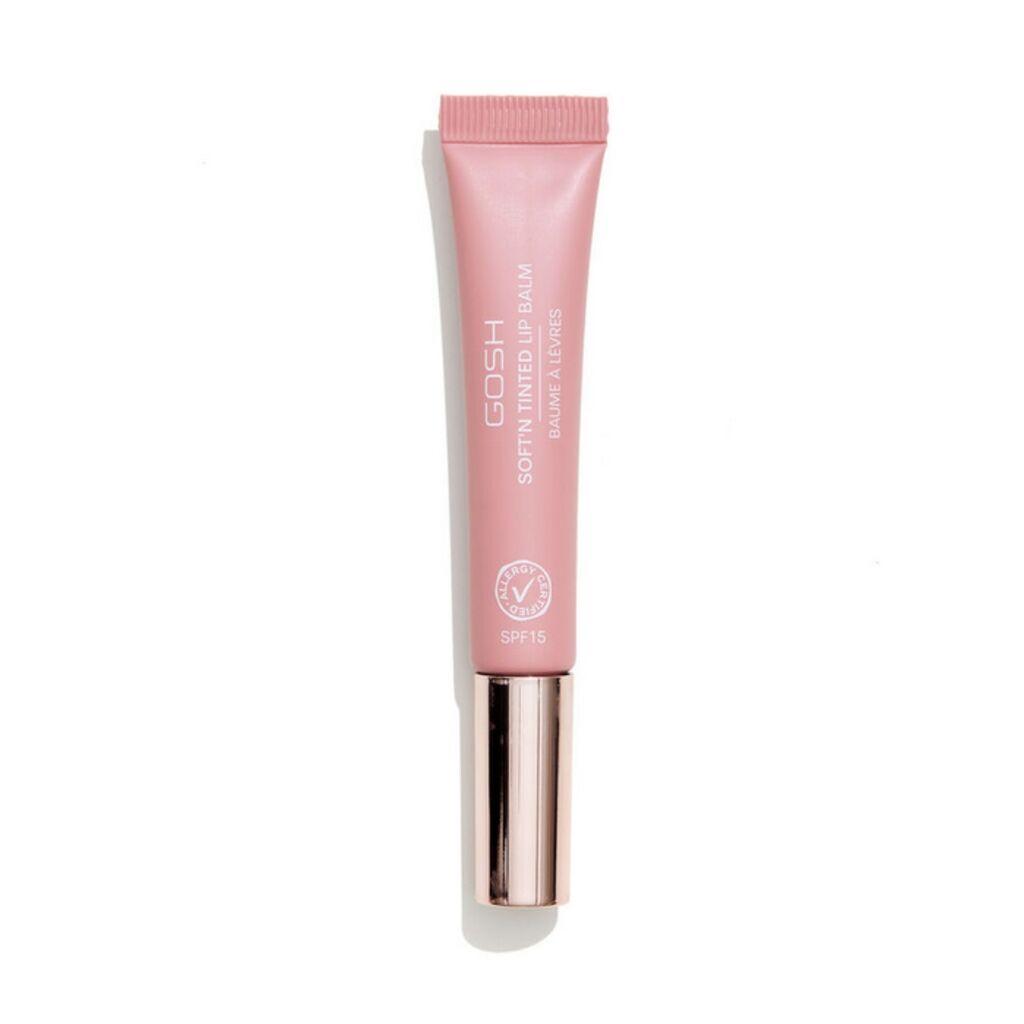 Gosh Sjaj za usne Soft'n Tinted Spf15, 004 Vintage Rose