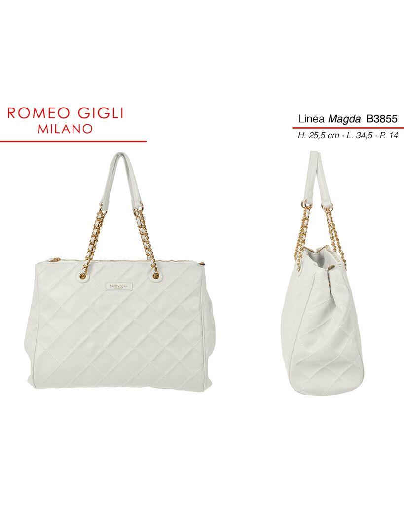 Romeo Gigli Ženska torba Magda B3855, Bijela