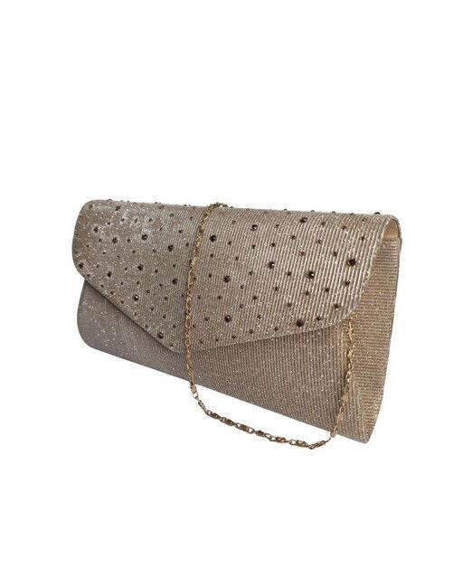 Romeo Gigli Ženska torba Eleos Elegant B097, Zlatne boje