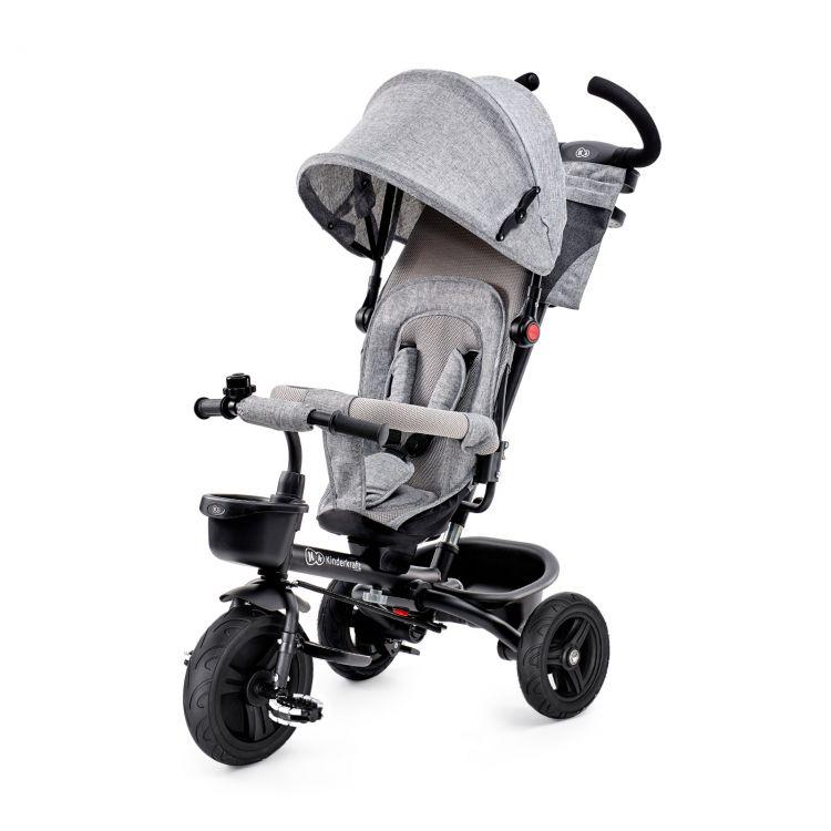 Kinderkraft Tricikl Aveo 2U1 Grey Siva