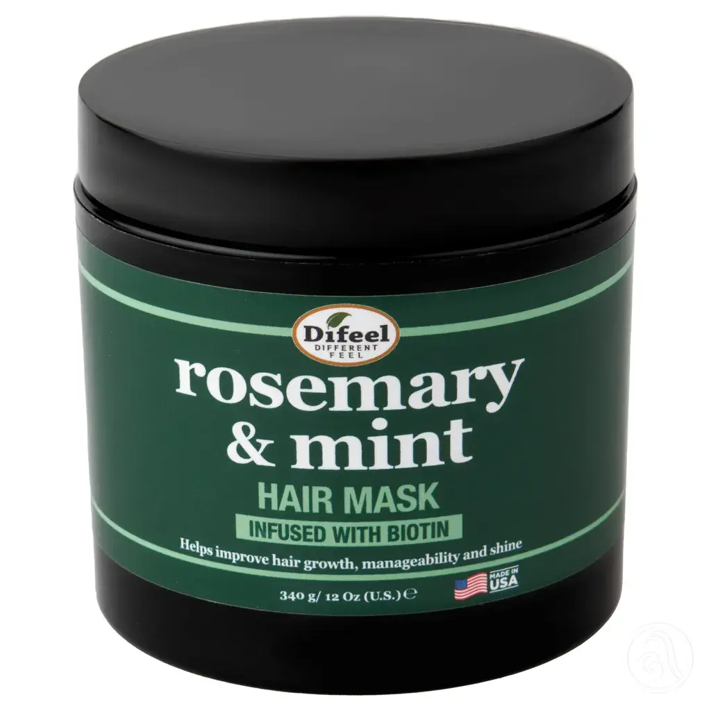Difeel Maska za jačanje kose Ruzmarin i menta, 340 g
