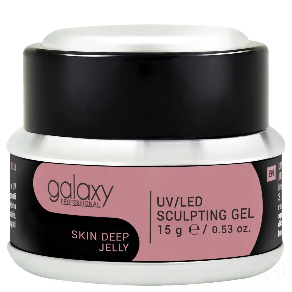 Galaxy Professional Gel za nadogradnju noktiju UV/LED Skin Deep Jelly, 15g