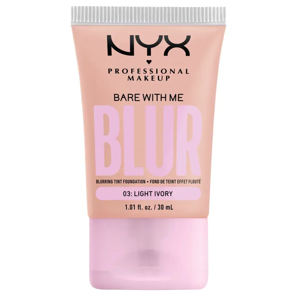 NYX Tečni puder Bare With Me Blur BWMBT Light Ivory 03, 30ml