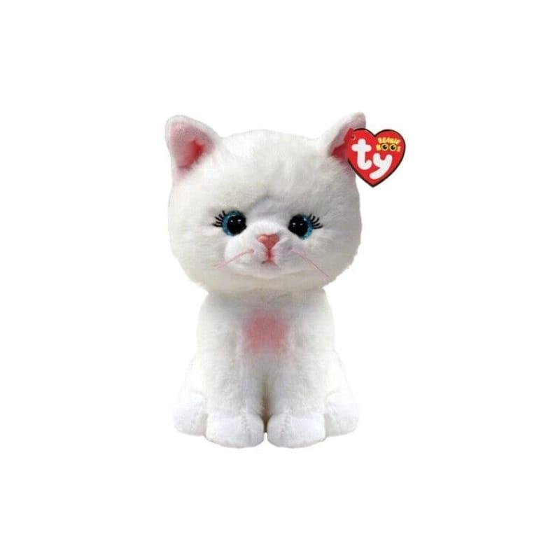 TY Plišana igračka  Maca Amelia 37377, 15 cm, Bijela