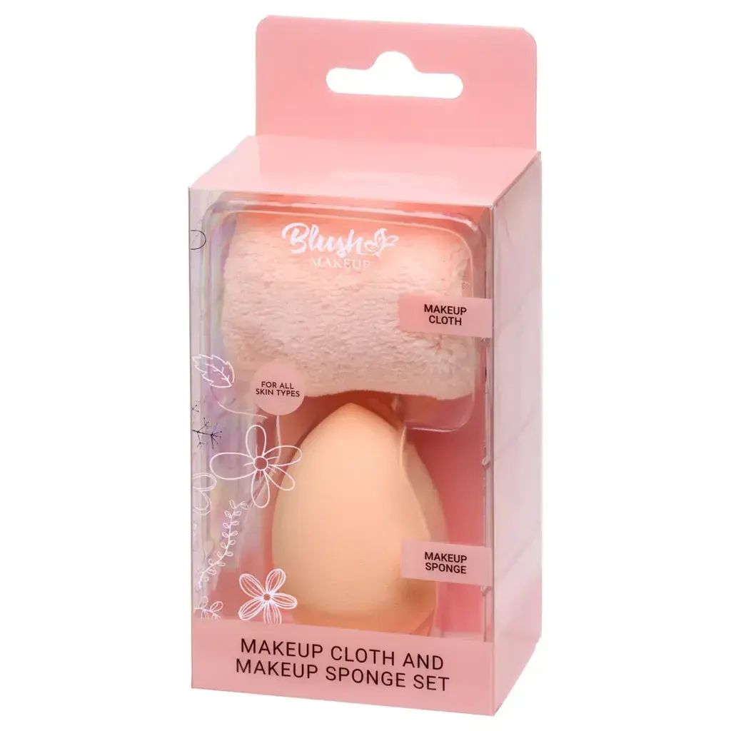Blush Set za blendovanje i uklanjanje šminke, Bež