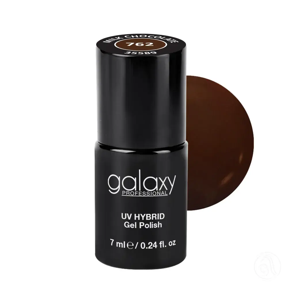 Galaxy Professional Trajni lak za nokte Hybrid Milk Chocolate S762, 7 ml