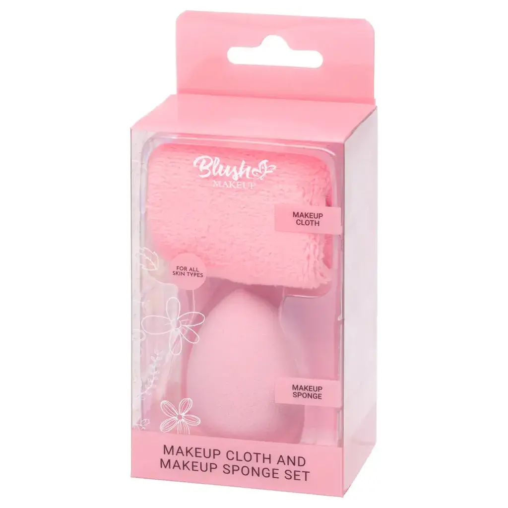 Blush Set za blendovanje i uklanjanje šminke, Roze