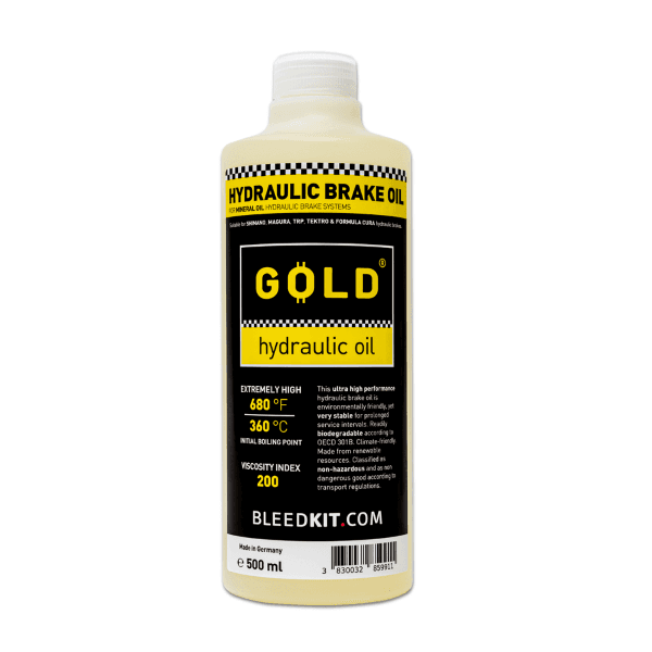 Bleedkit Komplet Za Ispuštanje Vazduha Gold Hidraulično Ulje - 500 Ml