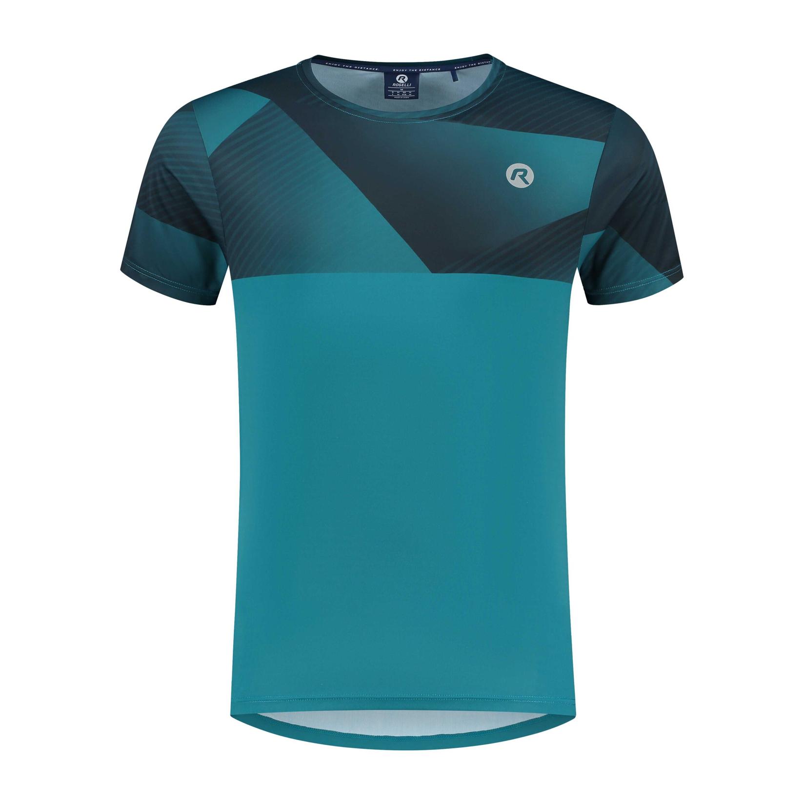 Rogelli Majica Za Trčanje Rush Plava - S