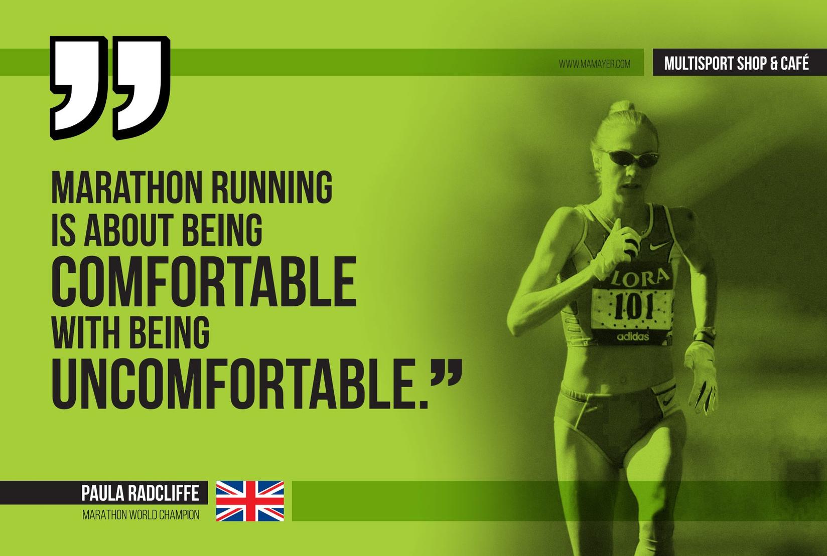 Art Metal Plate - Run - Paula Radcliffe