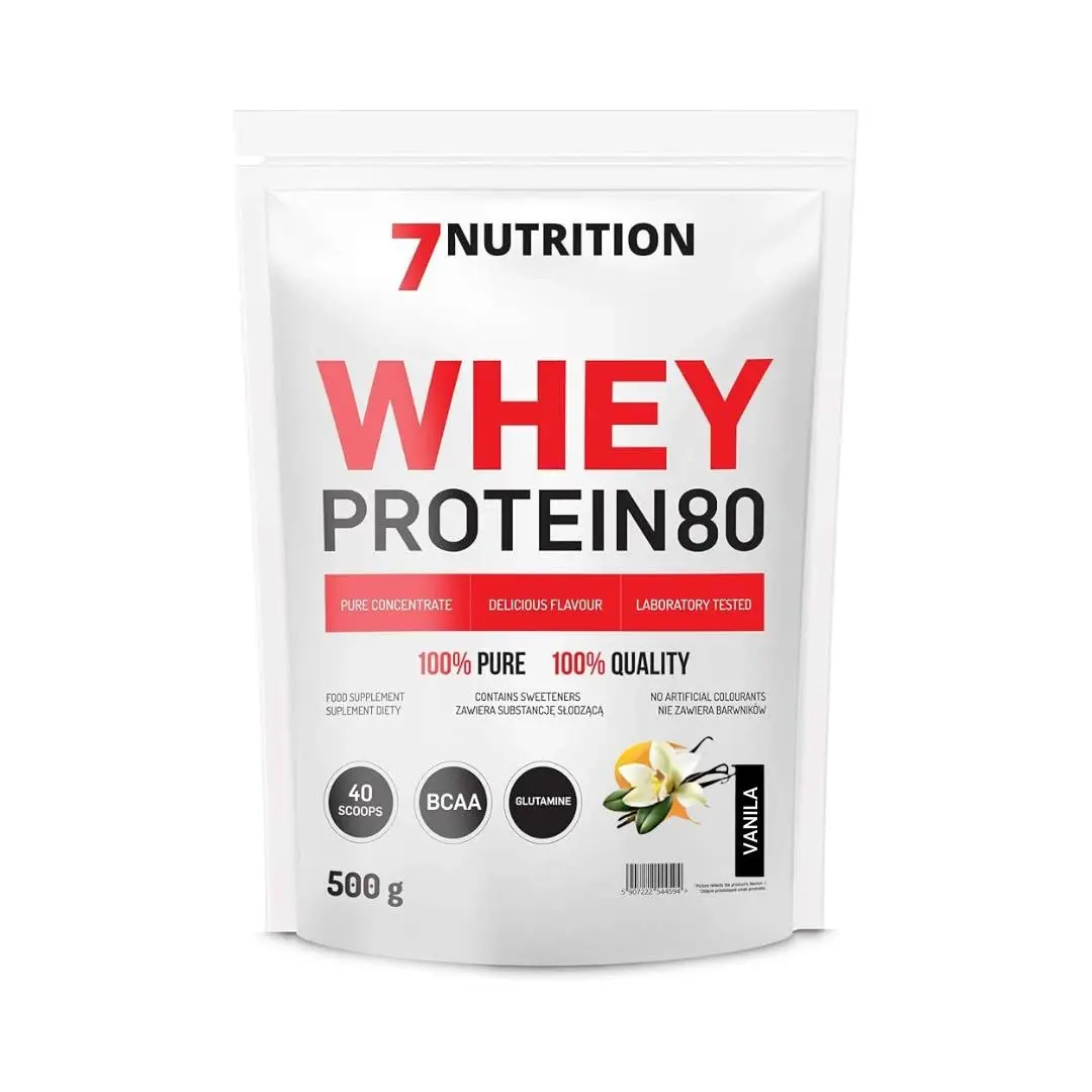 7N Whey Protein 80 500G Vanilla