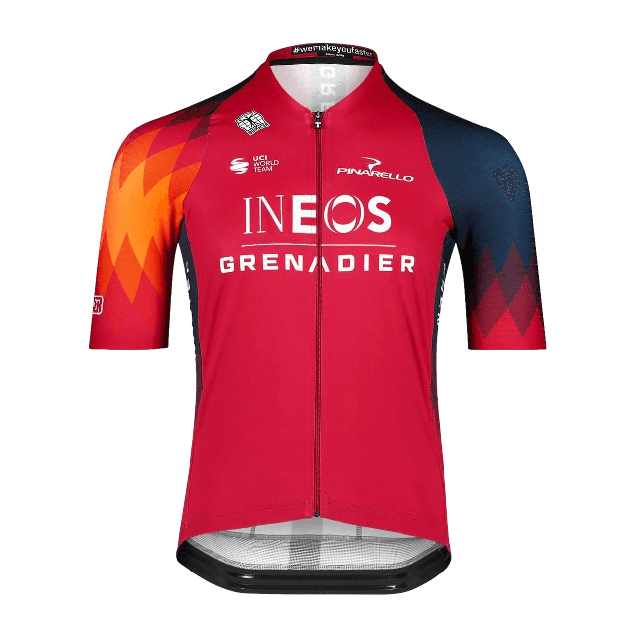 Bioracer Ineos Grenadiers Icon Dres Red/Navy Blue - XL