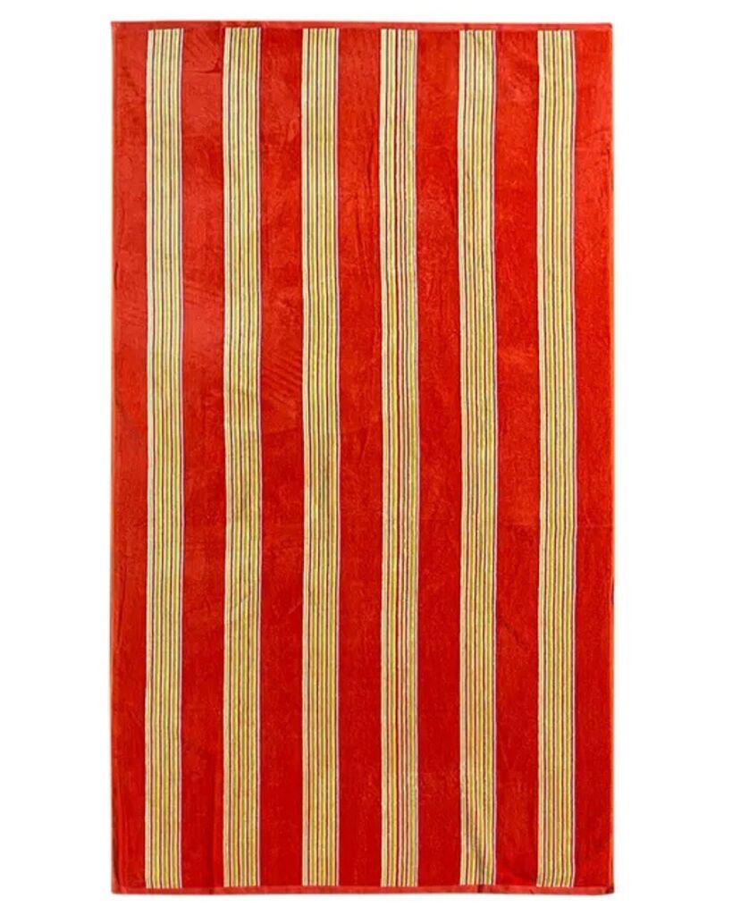 Le Comptoir De La Plage  Peškir Za Plažu Milonga Rouge  90X170, Narandžasti