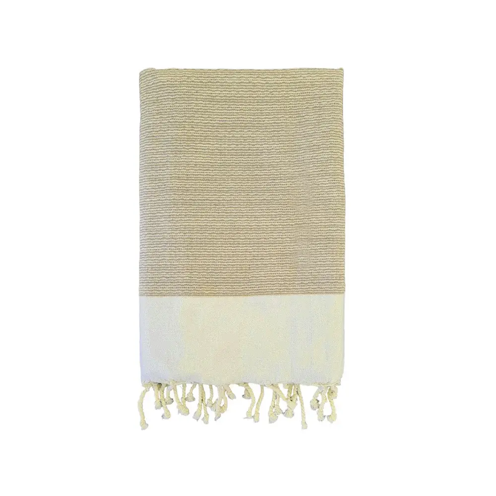 Le Comptoir De La Plage  Peškir Za Plažu Athena Taupe 100X200, Bež