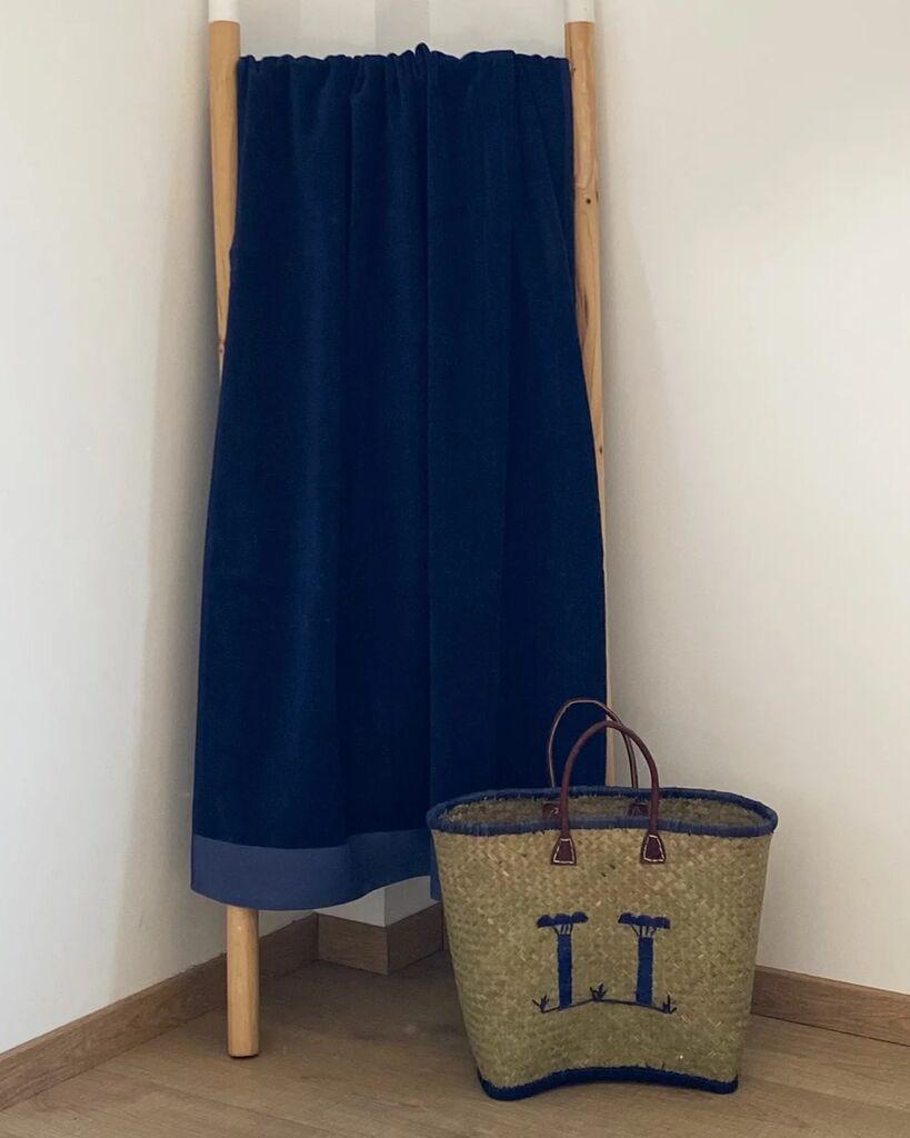 Le Comptoir De La Plage  Peškir Za Plažu Shady Navy 90*160, Teget