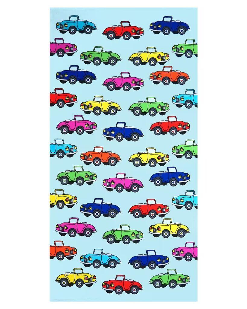 Le Comptoir De La Plage  Peškir Za Plažu Micro Cars 70X140, Plavi
