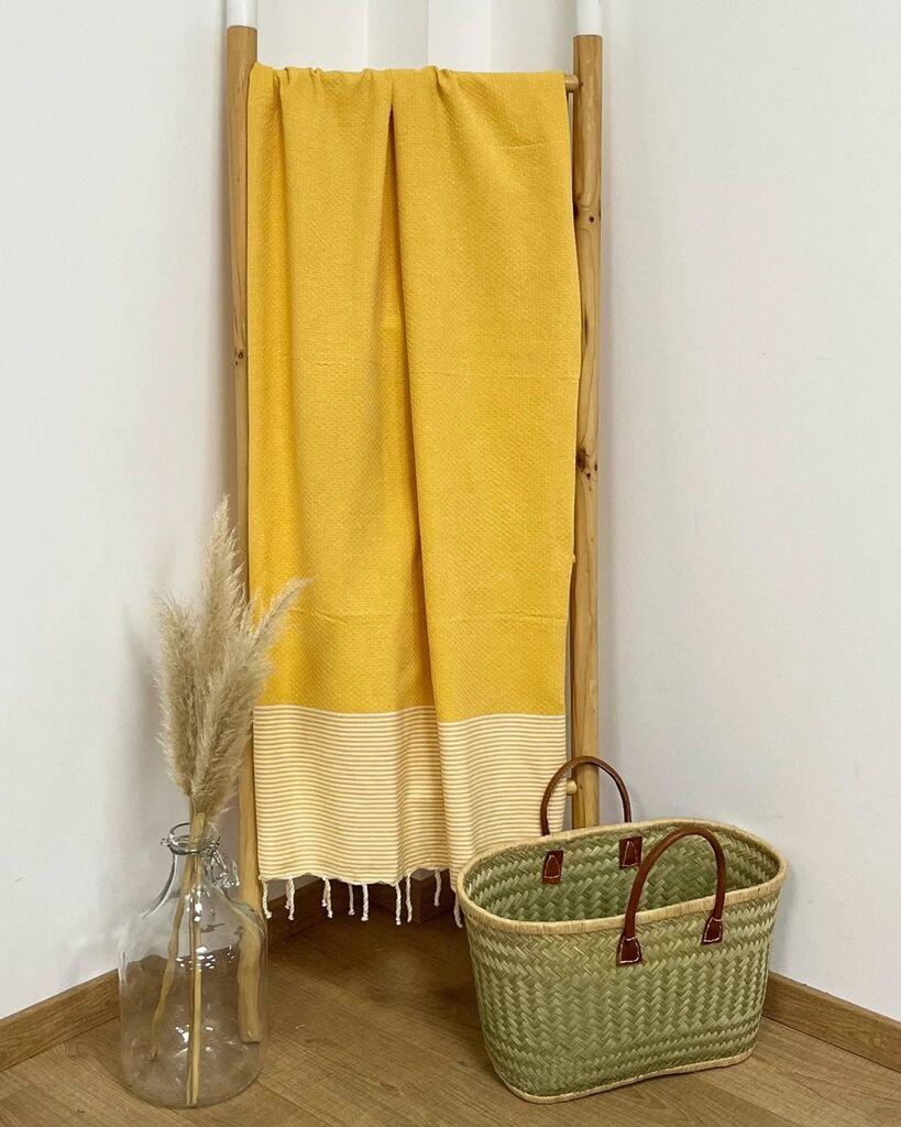 Le Comptoir De La Plage  Peškir Za Plažu Mikanda Tournesol 100X200, Žuta