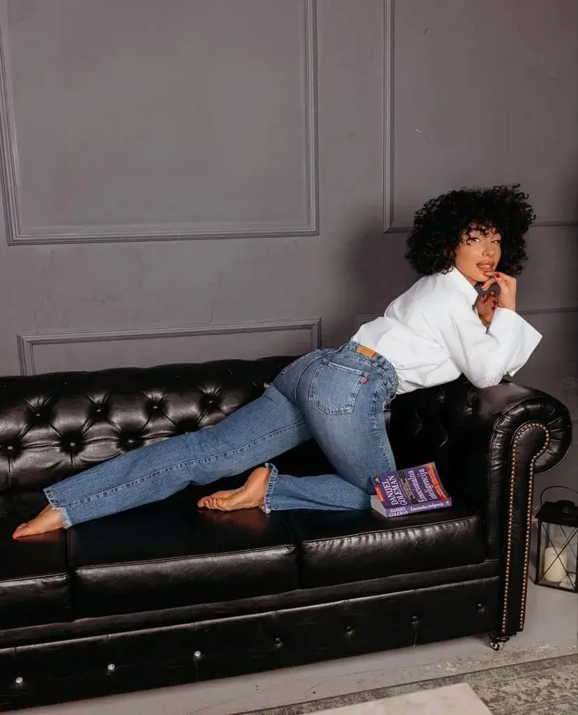 Fioretto Ženska Teksas Pantalona, Plava