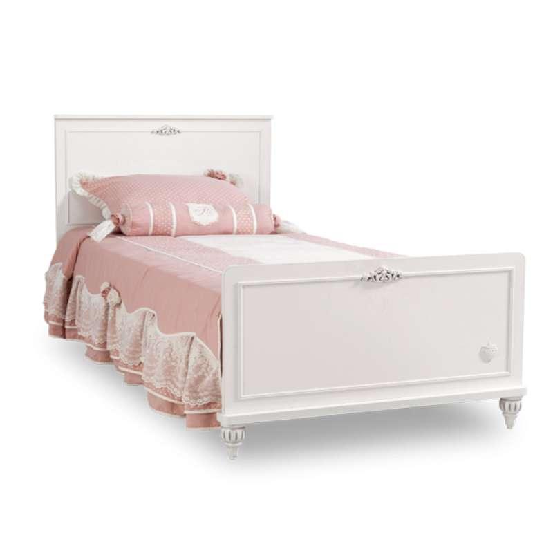 Cilek Mobilya Romantica Krevet 100X200, Bijeli