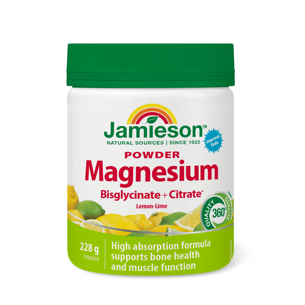 Jamieson Magnesium Bisglycinate+Citrate 300mg prah (limun i limeta)